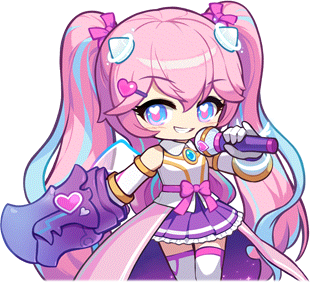 NPC Portrait of Angelic Buster (On Stage Skill)