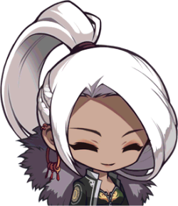 NPC Portrait of Aran (Heroes of Maple)