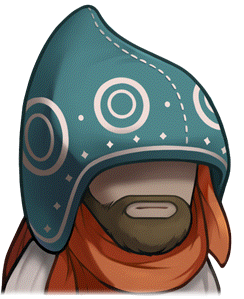 NPC Portrait of Beardy Guard