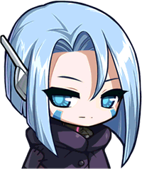 NPC Portrait of Beryl (Black Heaven)