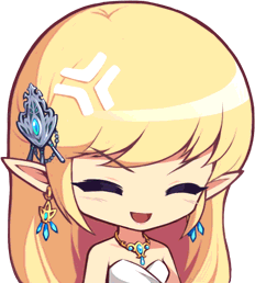 NPC Portrait of Mercedes (Heroes of Maple Chapter 3)