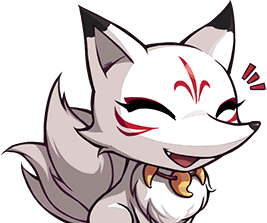 NPC Portrait of Moni when she was the Nine-Tailed Fox (Korean Folk Town storyline)