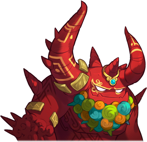 NPC Portrait of Taotie in his true form