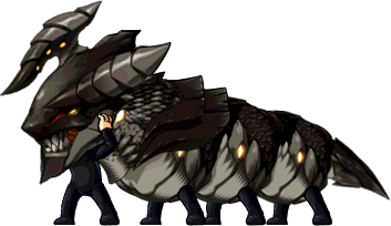 Ultimate Weapon Vellum Mk 2, an NPC from the Half Root Abyss Event