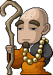 Defeated Wise Chief Priest NPC Sprite