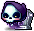 This spooky little harvester of souls is happy to come along for the ride! Skill: Meso Magnet, Item Pouch