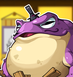Gigatoad Soul Collector artwork I am the Lord of Ninja Castle.