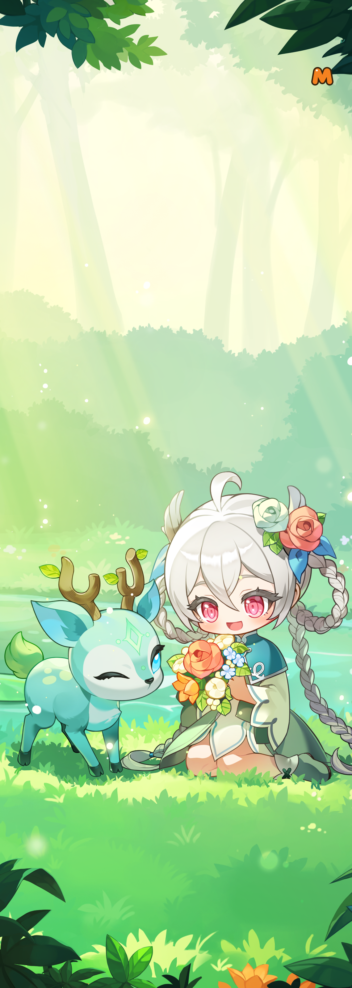 Wallpaper of Lynn (MapleStory M, for Android Phone)