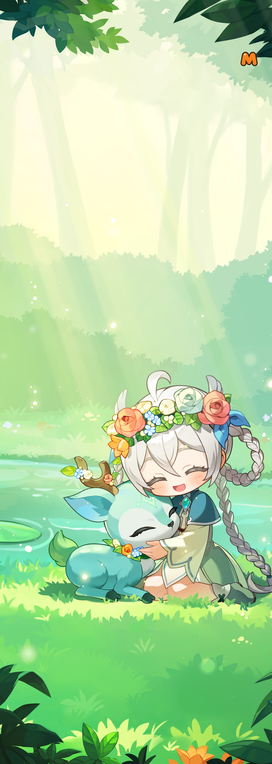 Wallpaper of Lynn (MapleStory M, for Android Phone)