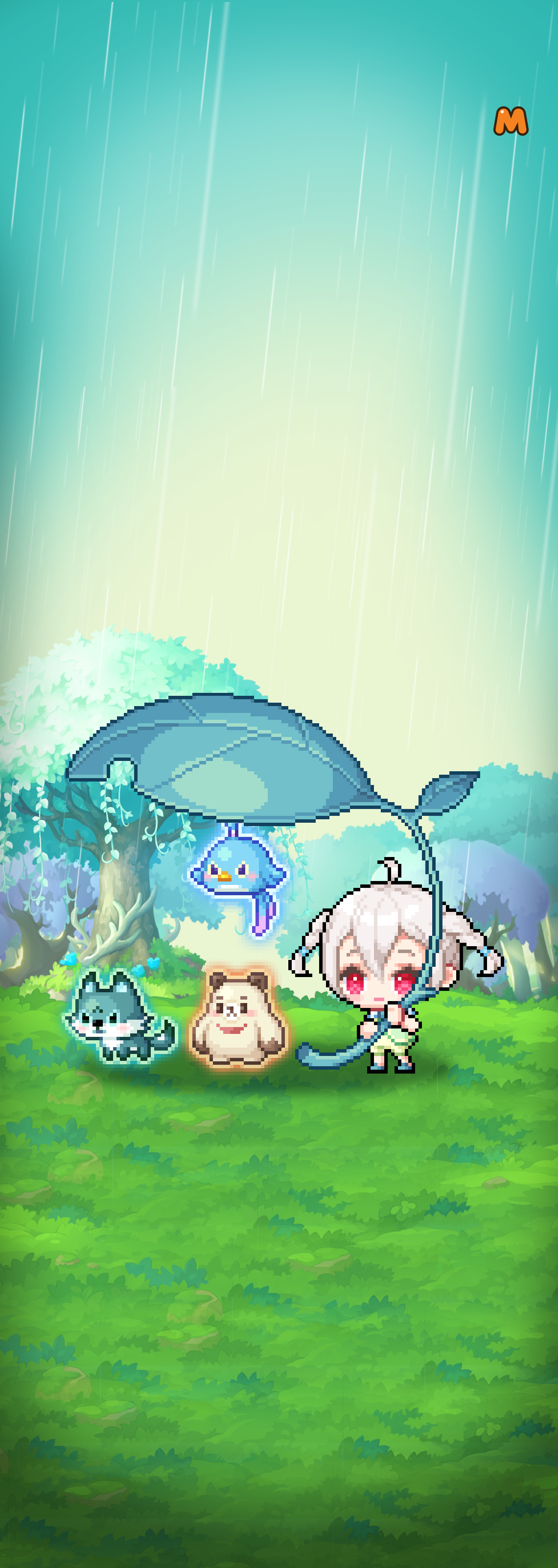 Wallpaper of Lynn (MapleStory M, for Android Phone)