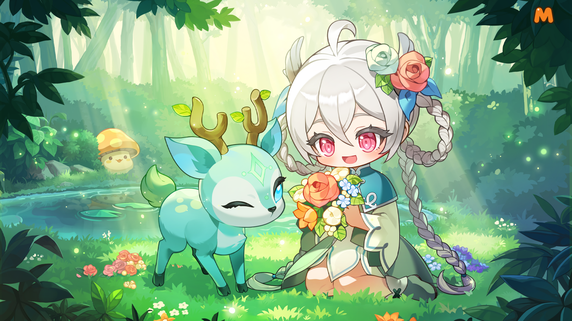 Wallpaper of Lynn (MapleStory M, for PC)