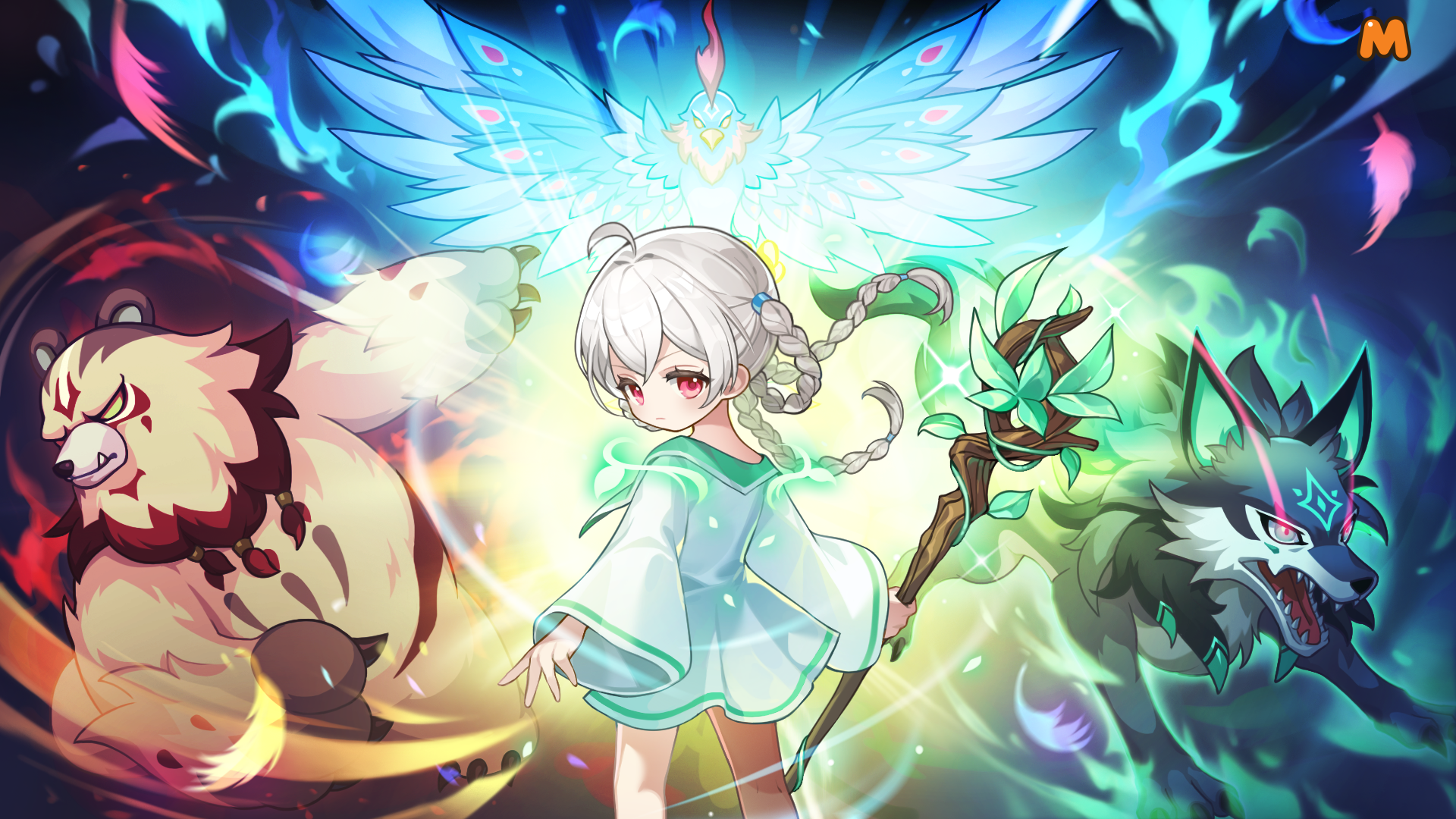 Wallpaper of Lynn (MapleStory M, for PC)