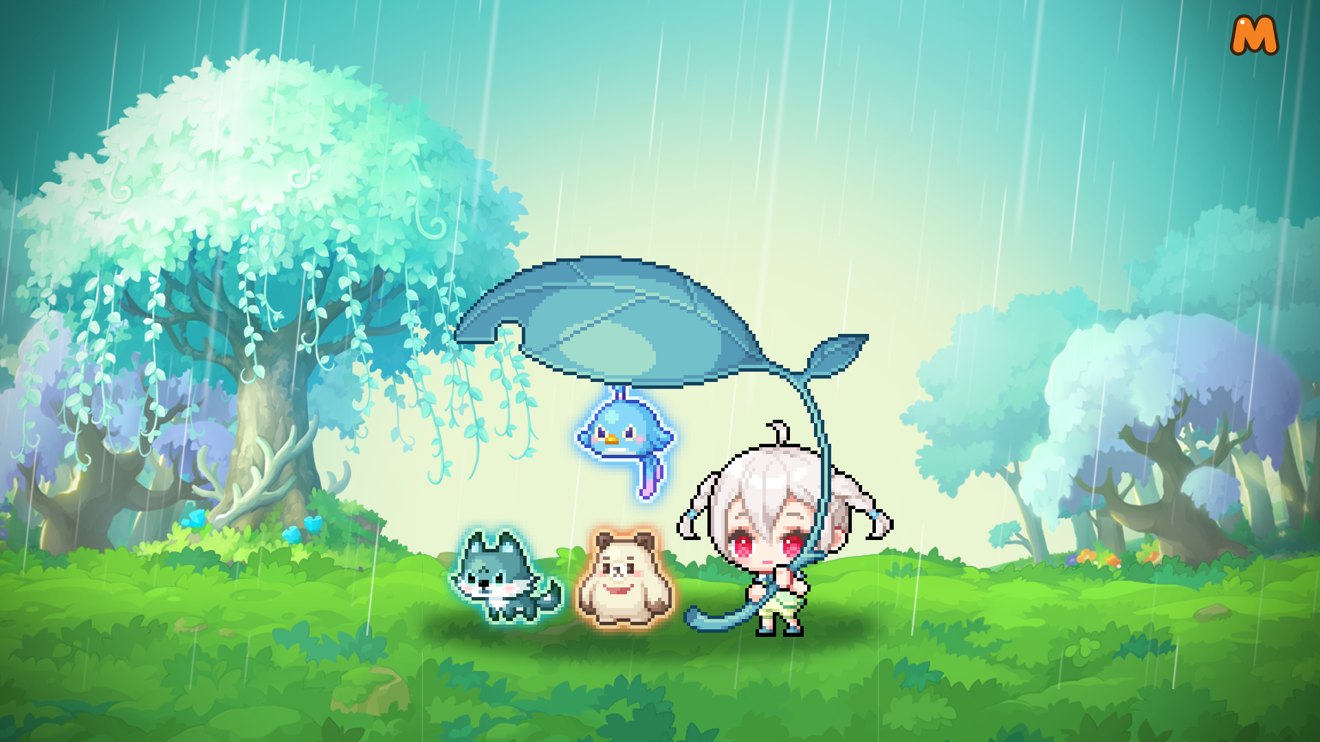 Wallpaper of Lynn (MapleStory M, for PC)