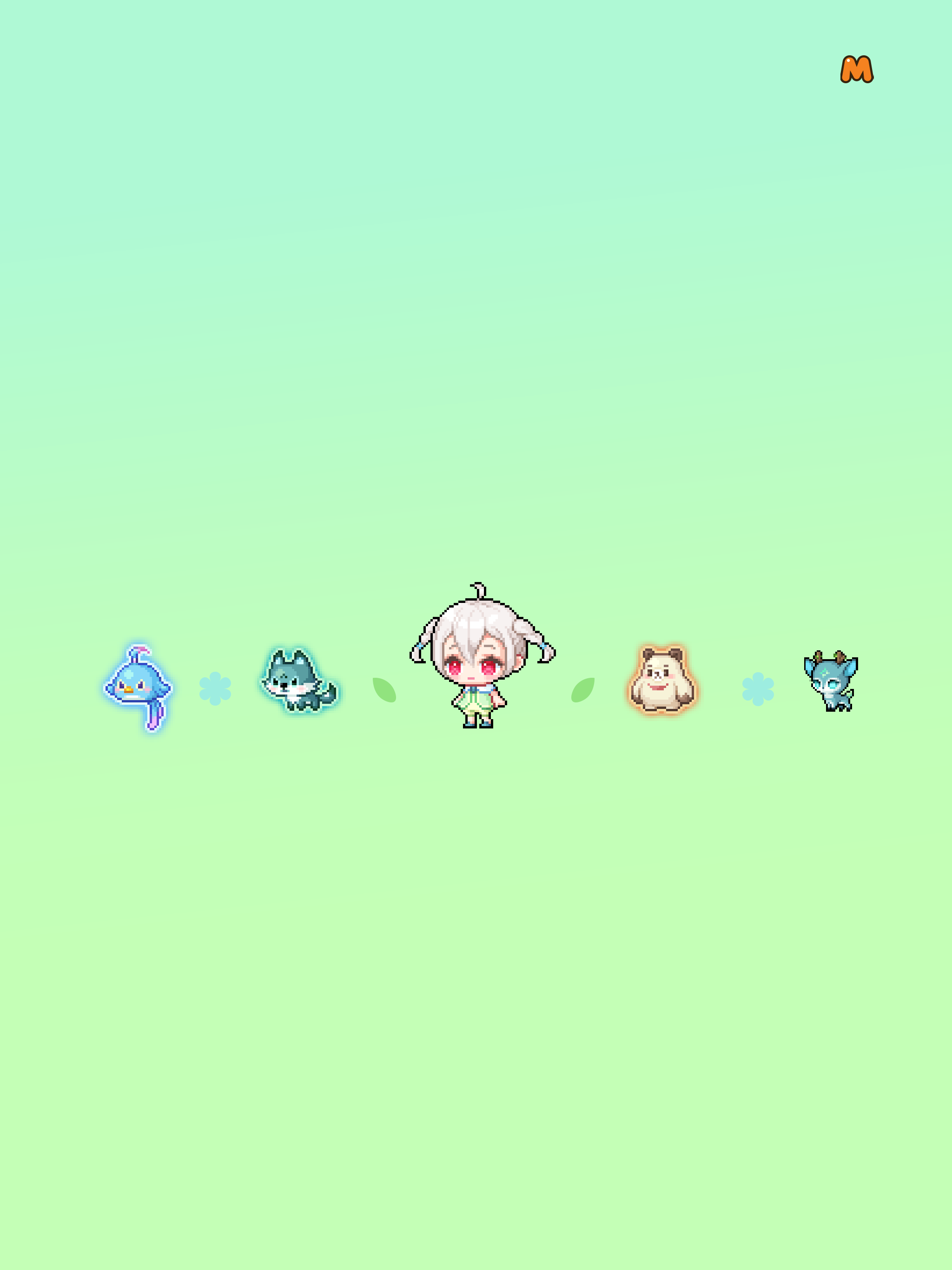 Wallpaper of Lynn (MapleStory M, for iPad)