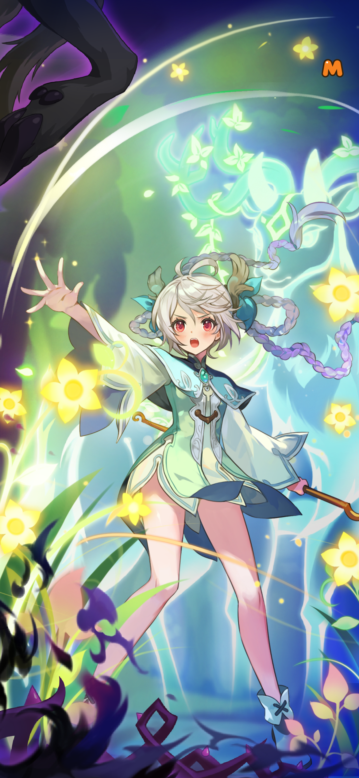 Wallpaper of Lynn (MapleStory M, for iPhone)