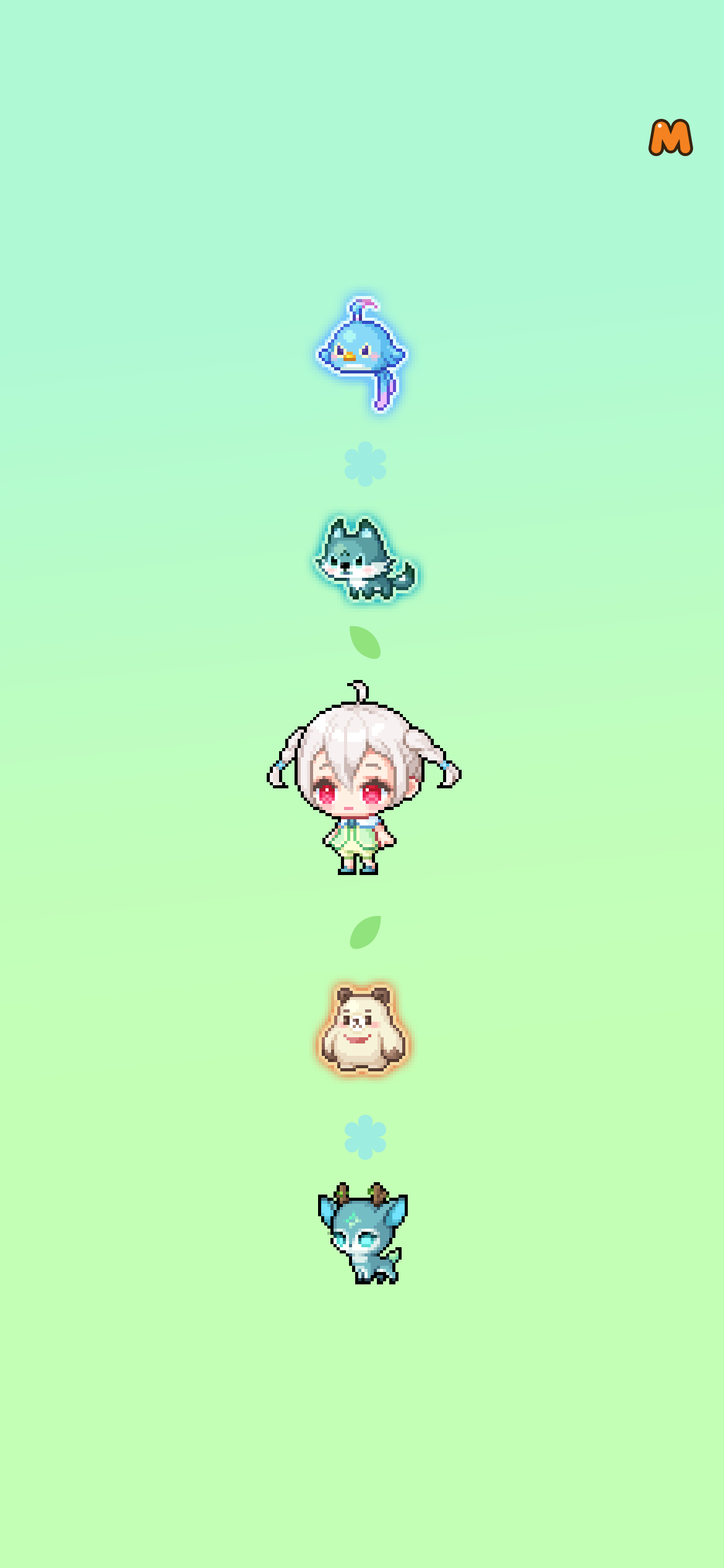 Wallpaper of Lynn (MapleStory M, for iPhone)
