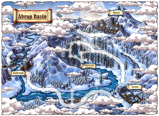 Abrup Basin World Map